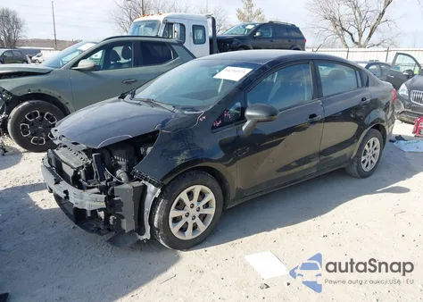 2017 Kia Rio Lx z USA, uszkodzony, nr VIN KNADM4A31H6106145